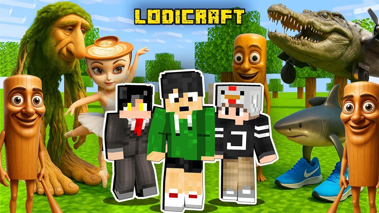 Brainrot Tung Tung Tung Sahur in Minecraft (Tagalog)