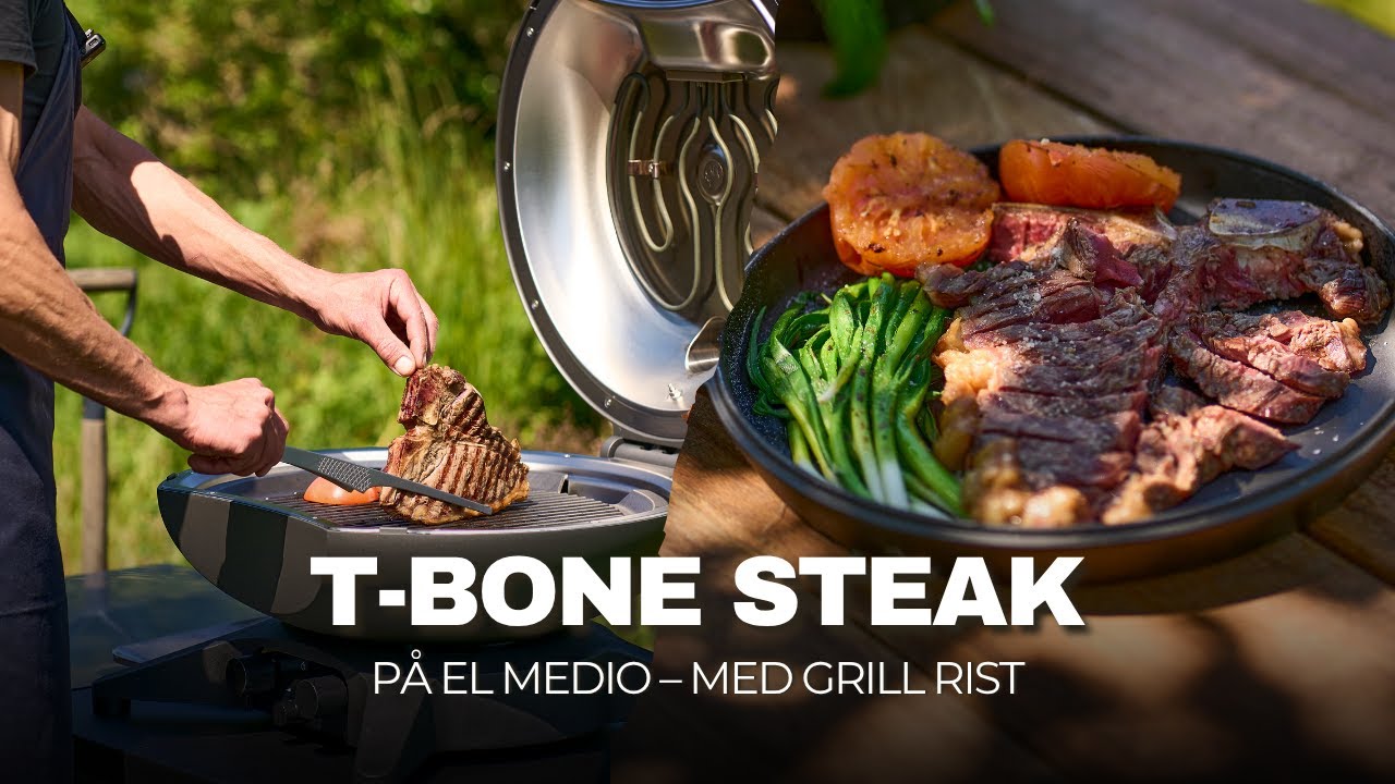 T-Bone steak på EL Medio – med grill rist