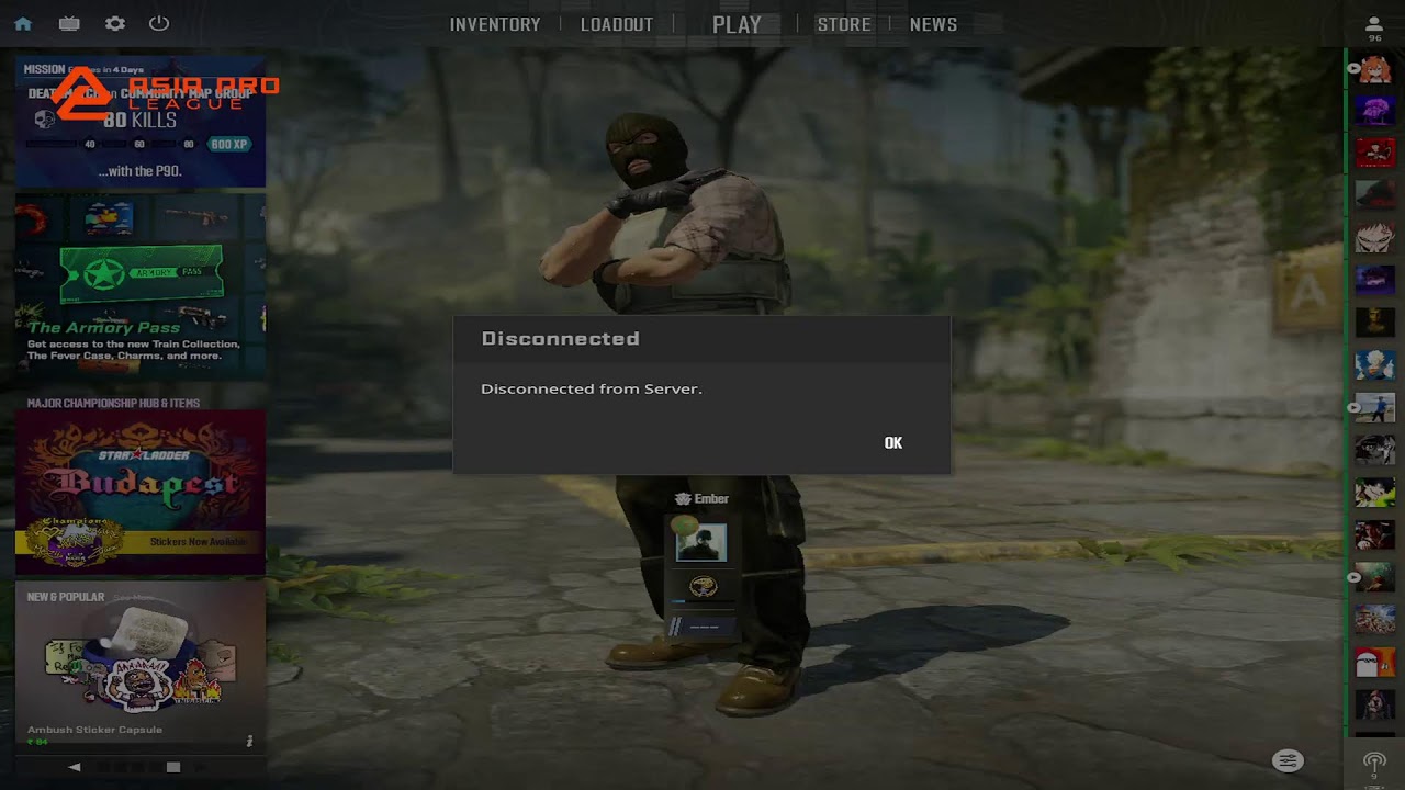 ASIA PRO LEAGUE |45 seconds delay