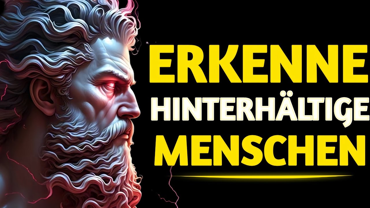 Wie du MANIPULATION und hinterhältige Menschen SOFORT erkennst | Die stoische Methode | Stoizismus X