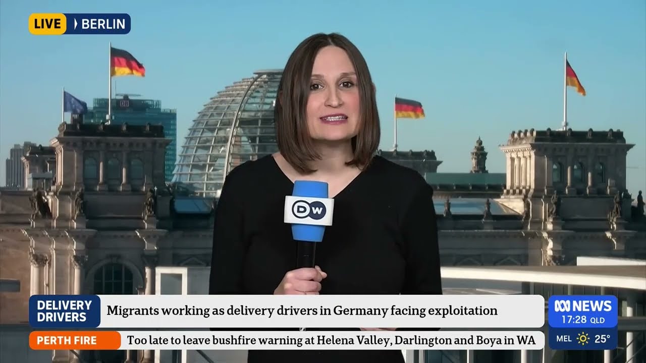 26/02/06 DW Correspondent Kate Ferguson from Berlin for ABC News, Australia