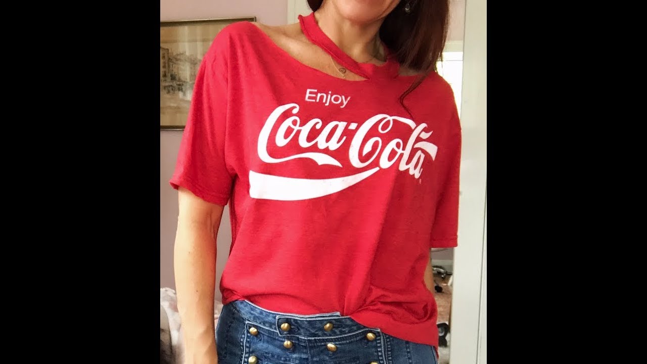 5 Minute Shoulder Cutout Tee