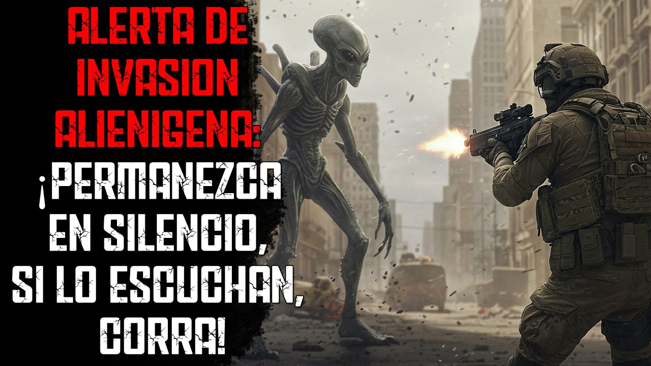 Alerta de invasión alienígena: ¡Permanezca en silencio, si lo escuchan, corra!