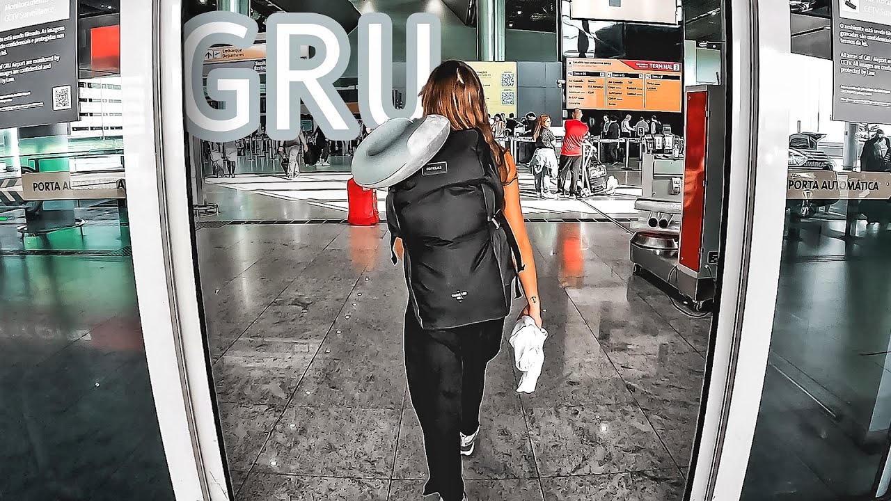 CONHECENDO O AEROPORTO DE GUARULHOS EM SÃO PAULO PELA PRIMEIRA VEZ!! (BÔNUS SALA VIP) T.7 EP.01