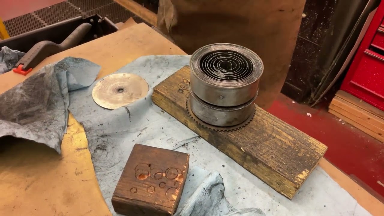 1357.  Assembling the Victor III spring barrels