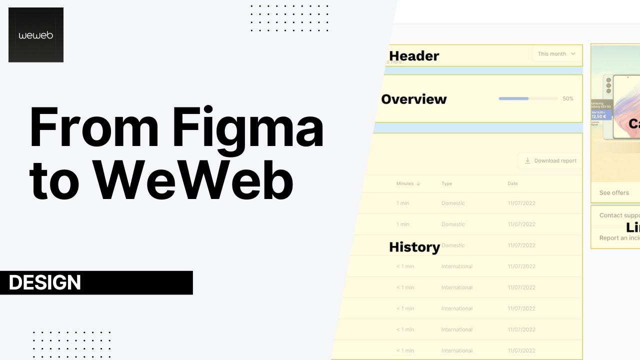 Integrate a Figma design in WeWeb