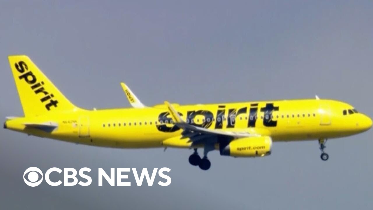 Spirit Airlines flight gets dangerously close to Air Force One