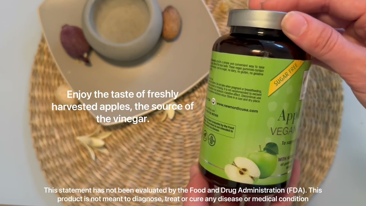 New Nordic Apple Cider&trade; Vegan Gummies - 60 Gummies