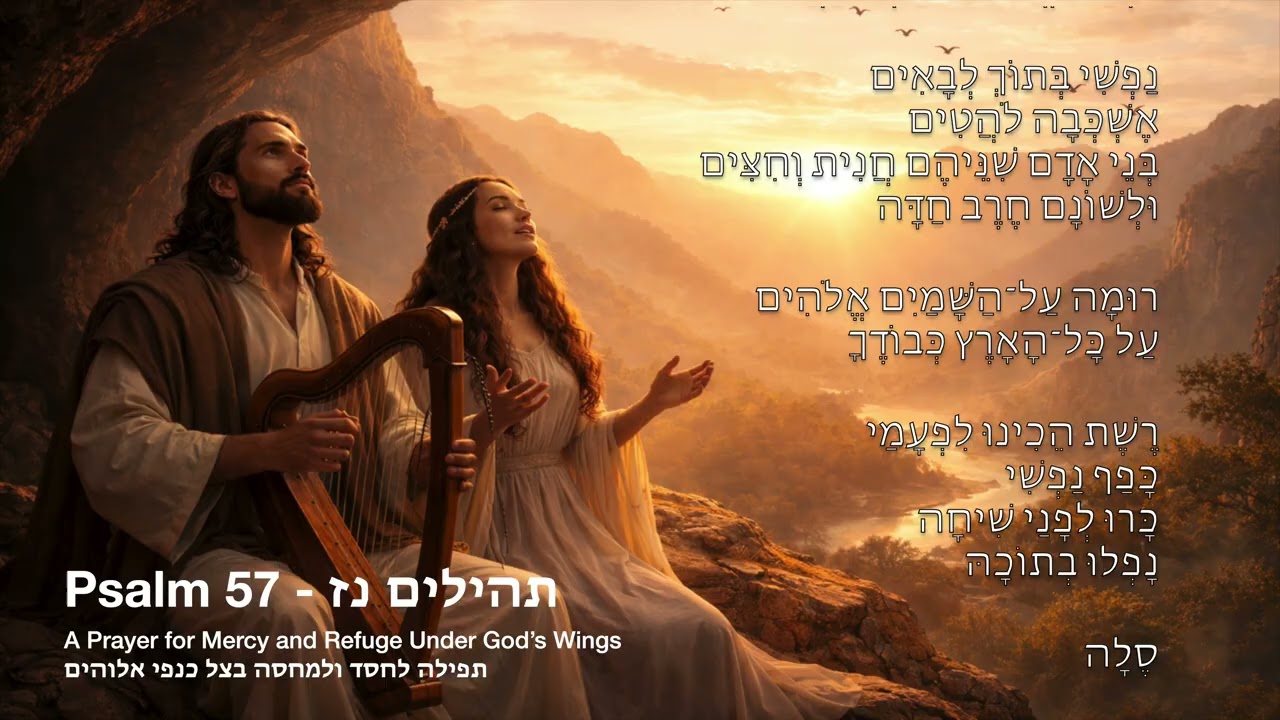Psalm 57 - תהילים נז — Hebrew Version | Psalms Music Project