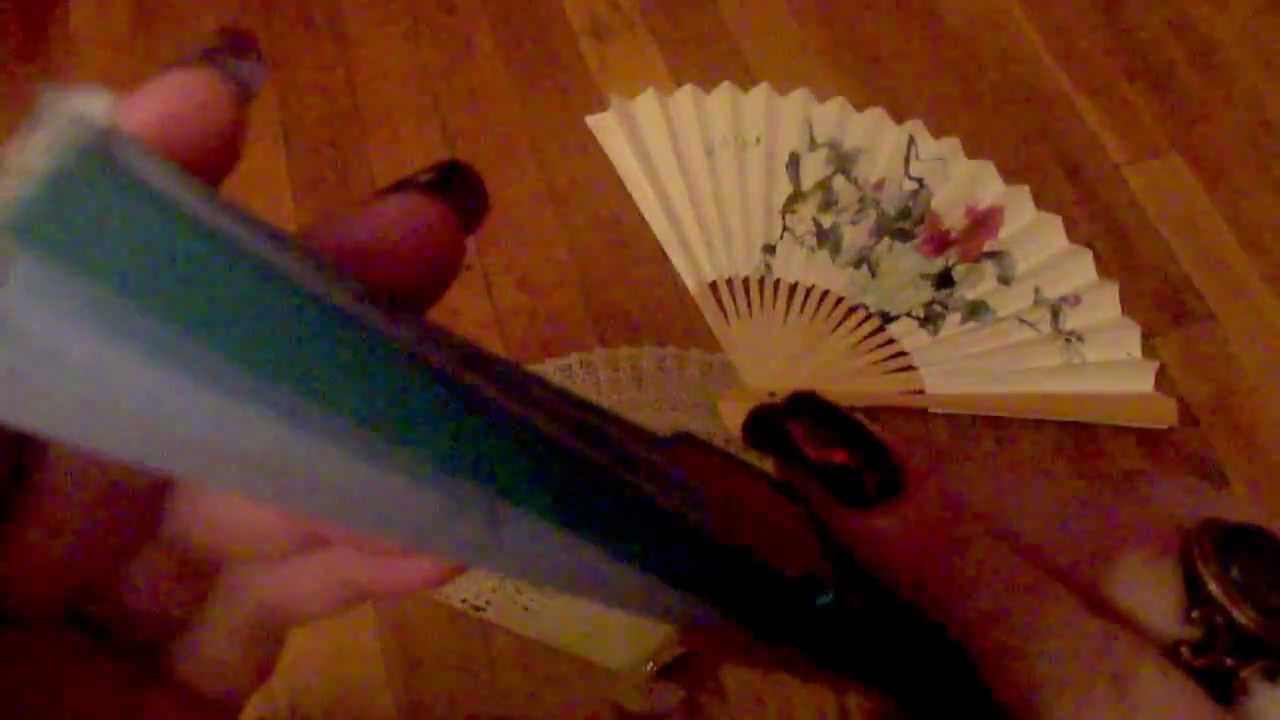 Fan Collection & Show and Tell- soft speaking/ relaxation/ asmr