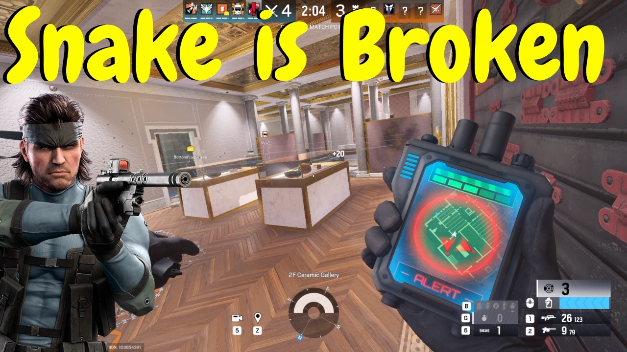 New Favorite Operator in Rainbow Six Siege (Solid Snake)