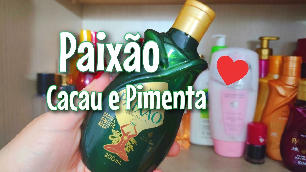 Paixão Cacau e Pimenta Rosa RESENHA sincera  🧴
