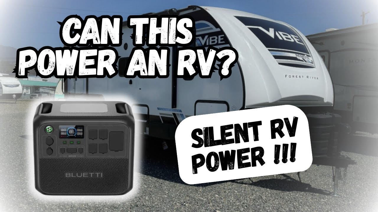 Can this Power an RV? Electric Generator VS Travel Trailer featuring the Bluetti AC200L!