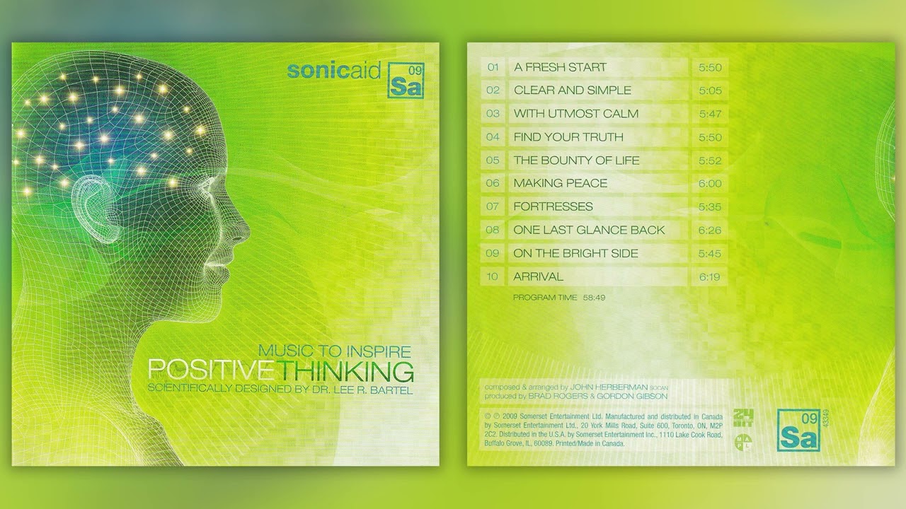 SonicAid: Music to Inspire Positive Thinking || (FULL HD ALBUM)