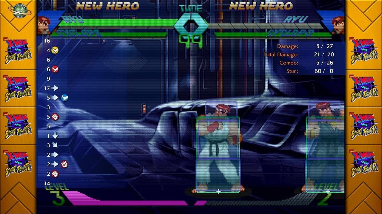 MARVEL vs. CAPCOM Fighting Collection: Arcade Classics XvSF Ryu Combos and Infinites