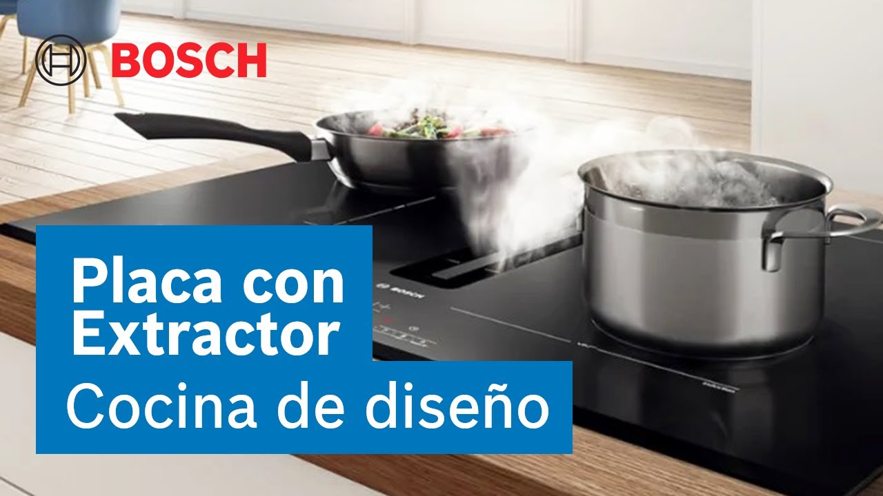 Placas Con Extractor Integrado Bosch: ¡Dos Electrodomésticos en Uno! | Bosch Home España