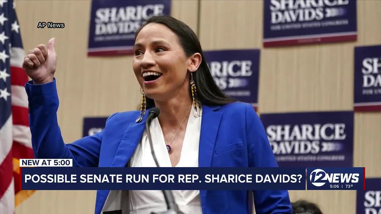 Possible senate run for Rep. Sharice Davids?