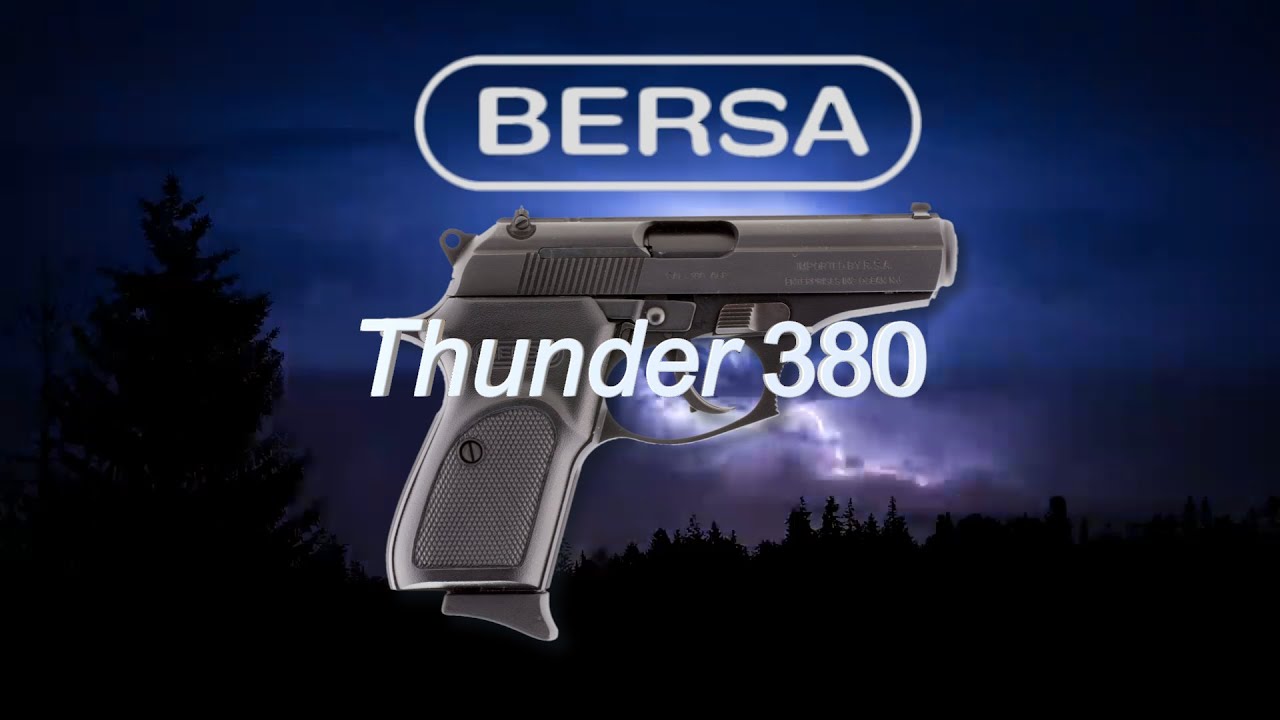 Bersa Thunder 380 — Лучший обзор за всю историю!
