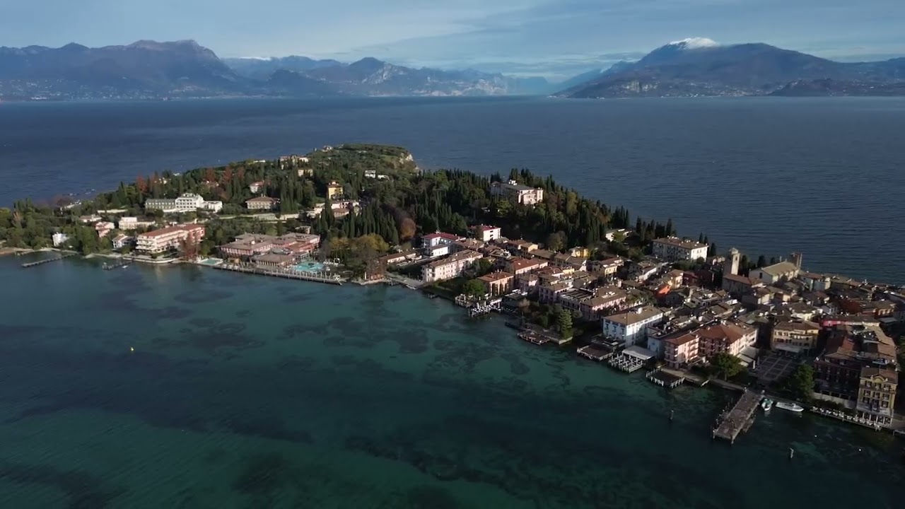 Sirmione 4K Drone Dji Mini 3 View | La Perla del Lago di Garda vista dall’alto