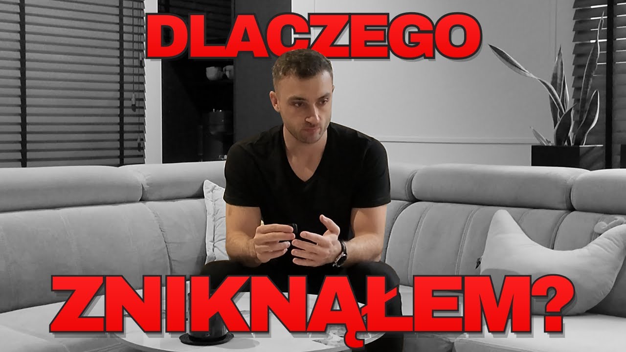 Zniknąłem na 5 lat... Dziś m&oacute;wię DLACZEGO