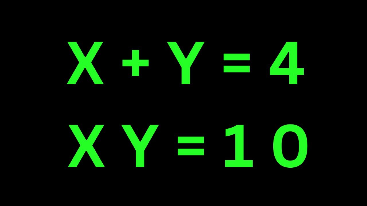 Germany | Can you solve? | A nice olympiad algebra problems (x,y)=?
