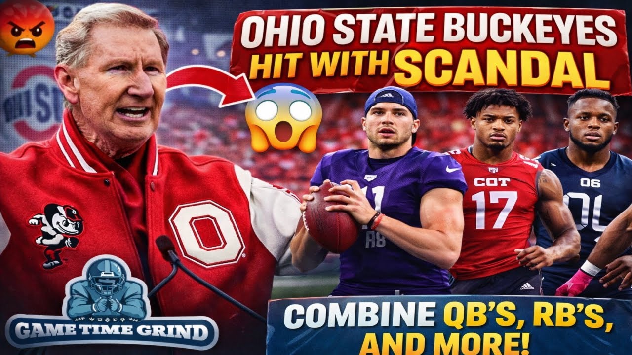 Ohio State Buckeys hit with Scandal, Combine Qb's, Rb's, and more -4th and 10U