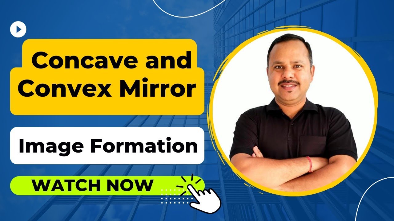 Image Formation by Concave and Convex Mirrors  Ray Optics #physics #cbse #umeshrajoria