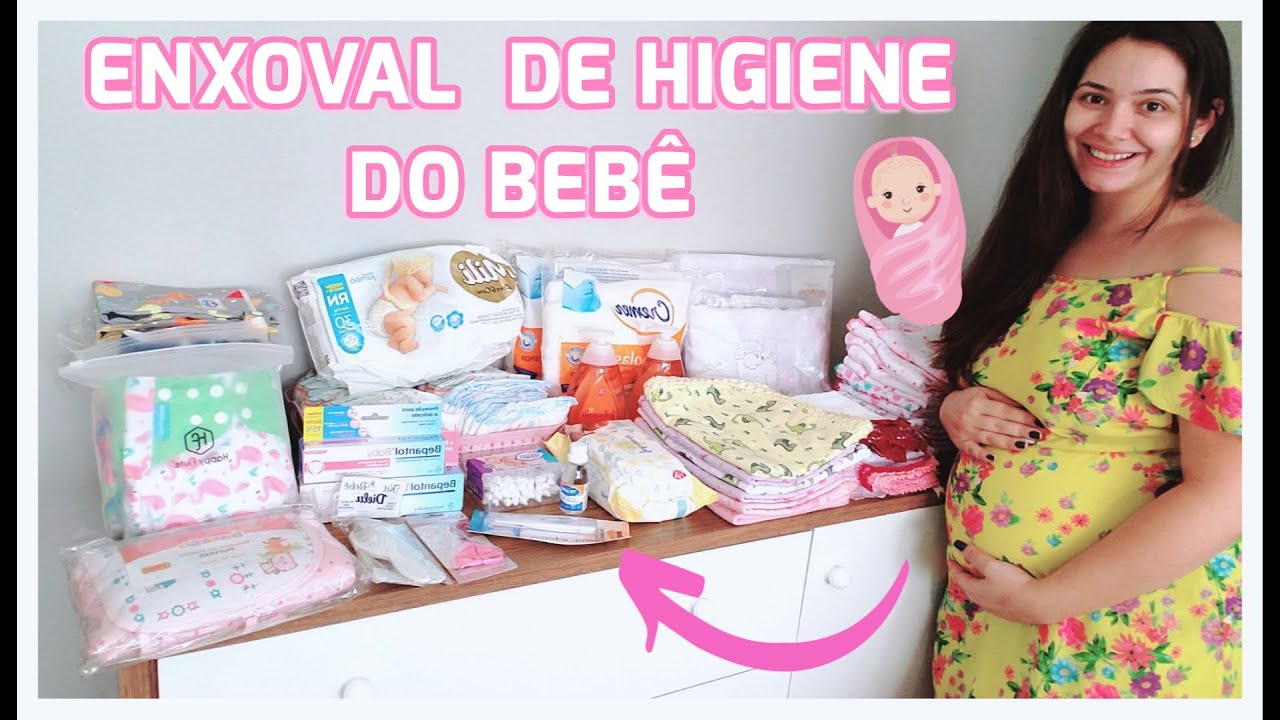 ENXOVAL DE HIGIENE DO BEBE | 0 A 3 MESES | BÁSICO | SEM ESTOQUES