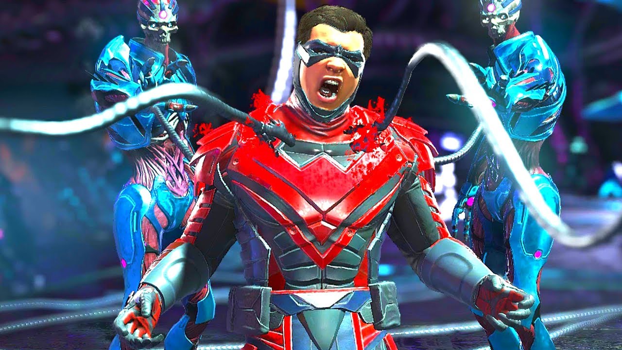 Injustice 2 - All Super Moves on Nightwing (1080p 60FPS)