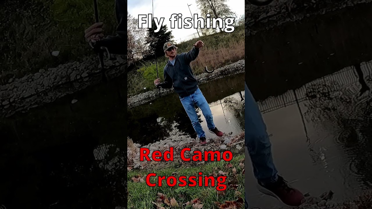 FISHING IS AWESOME!! #shorts #Red Camo Crossing