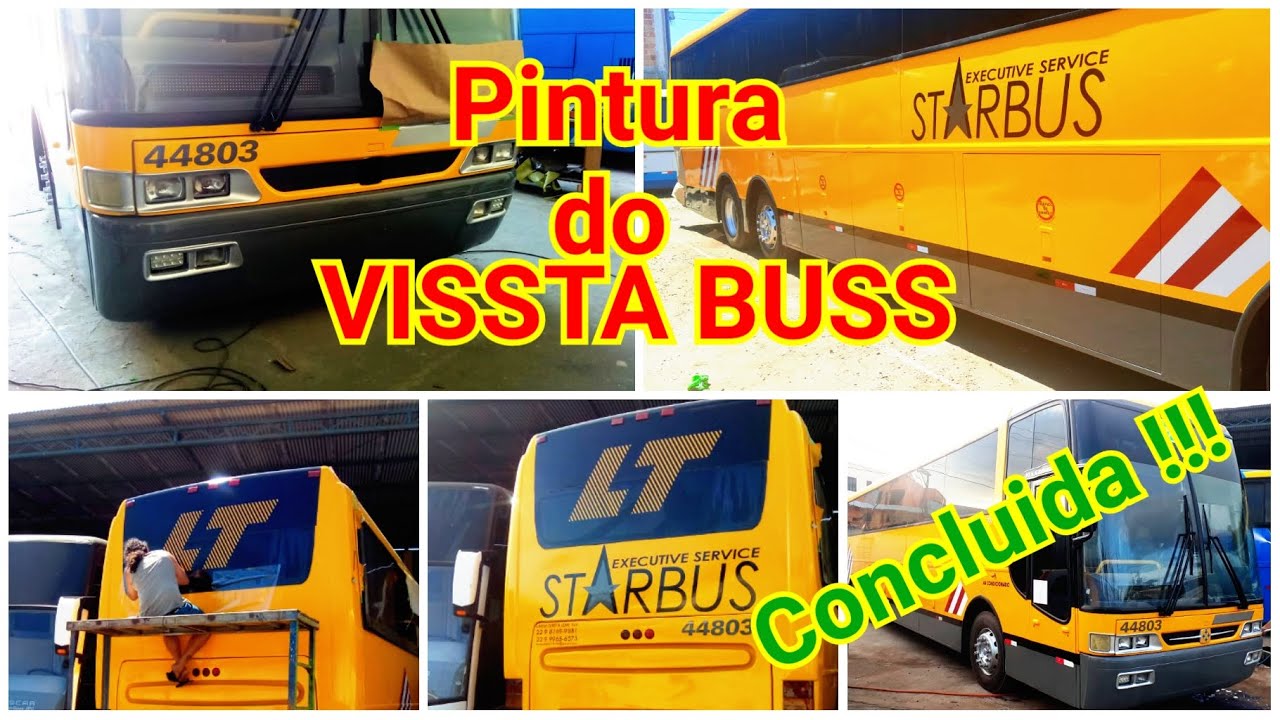 Pintura do VISSTA BUSS EX-ITAPEMIRIM.