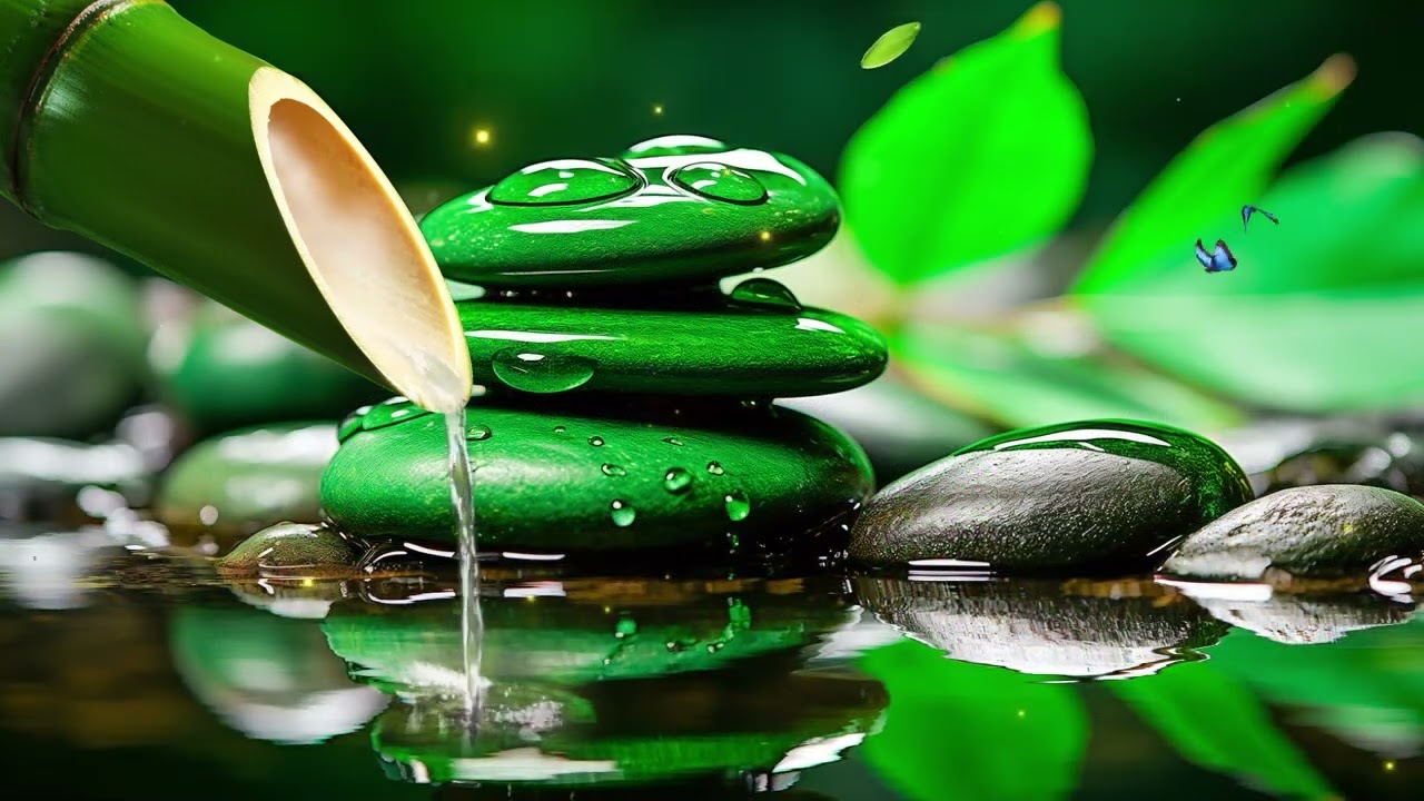 Целебная музыка для сна🌿Снимает стресс, высвобождает мелатонин и токсины🌿Расслабляющая дзен-музыка
