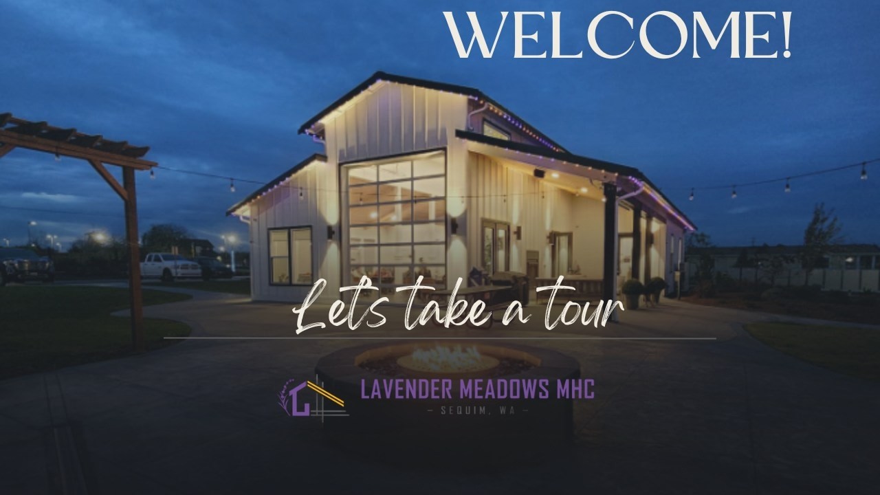 Lavender Meadows from Above | 55+ Living in Sequim, WA