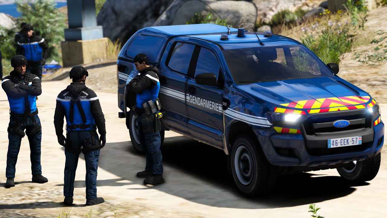 [GTA 5] INTERVENTION AVEC LE PELOTON DE GENDARMERIE DE HAUTE MONTAGNE🚔 #1250