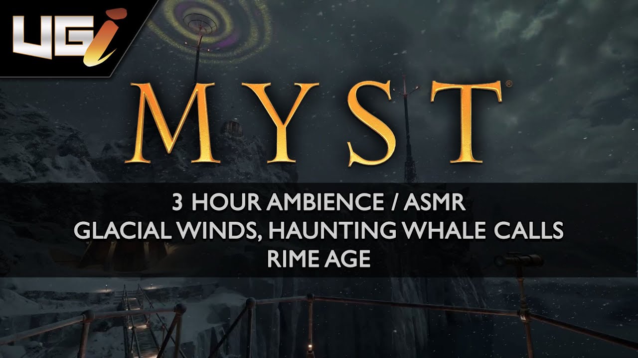 Myst (2021) - Rime Ambience │ Glacial winds, Haunting whale calls