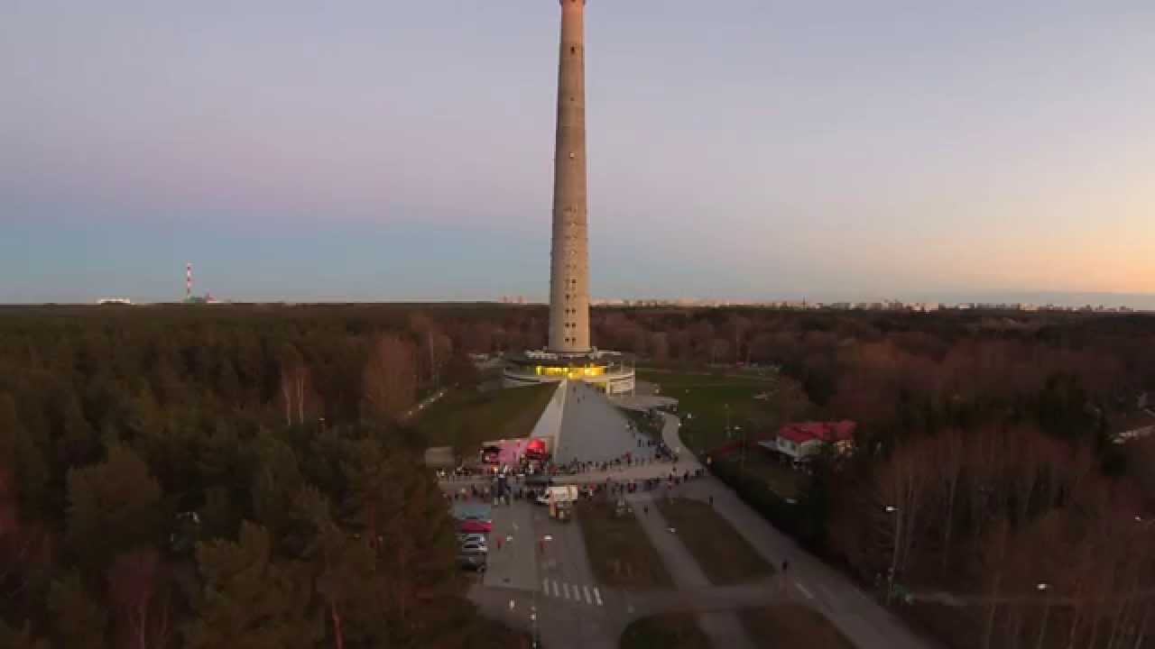 Tallinn TV tower drone footage