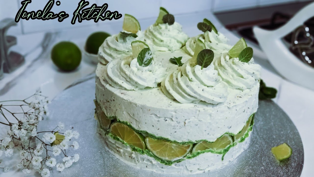 Mojito cake/Easy Mojito cake/Ionela's Kitchen