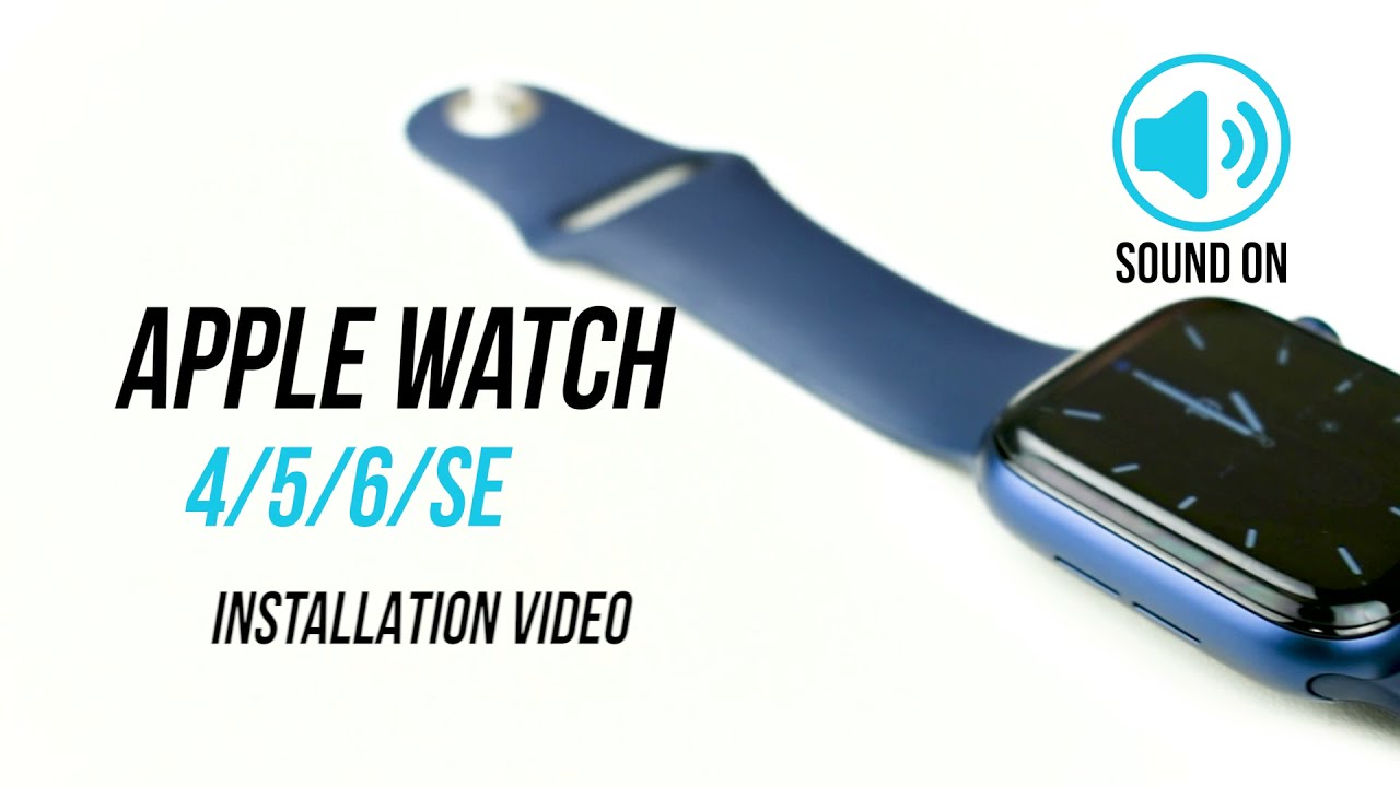 Apple Watch PMMA Screen Protector Installation Guide