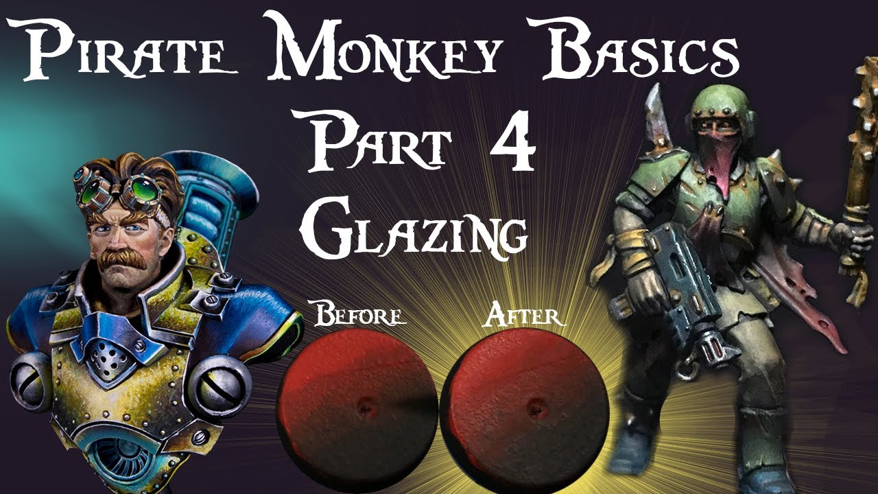 Pirate Monkey Basics - Part 4 - Glazing
