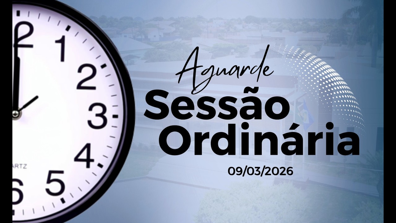3ª SESSÃO ORDINÁRIA DE 2026