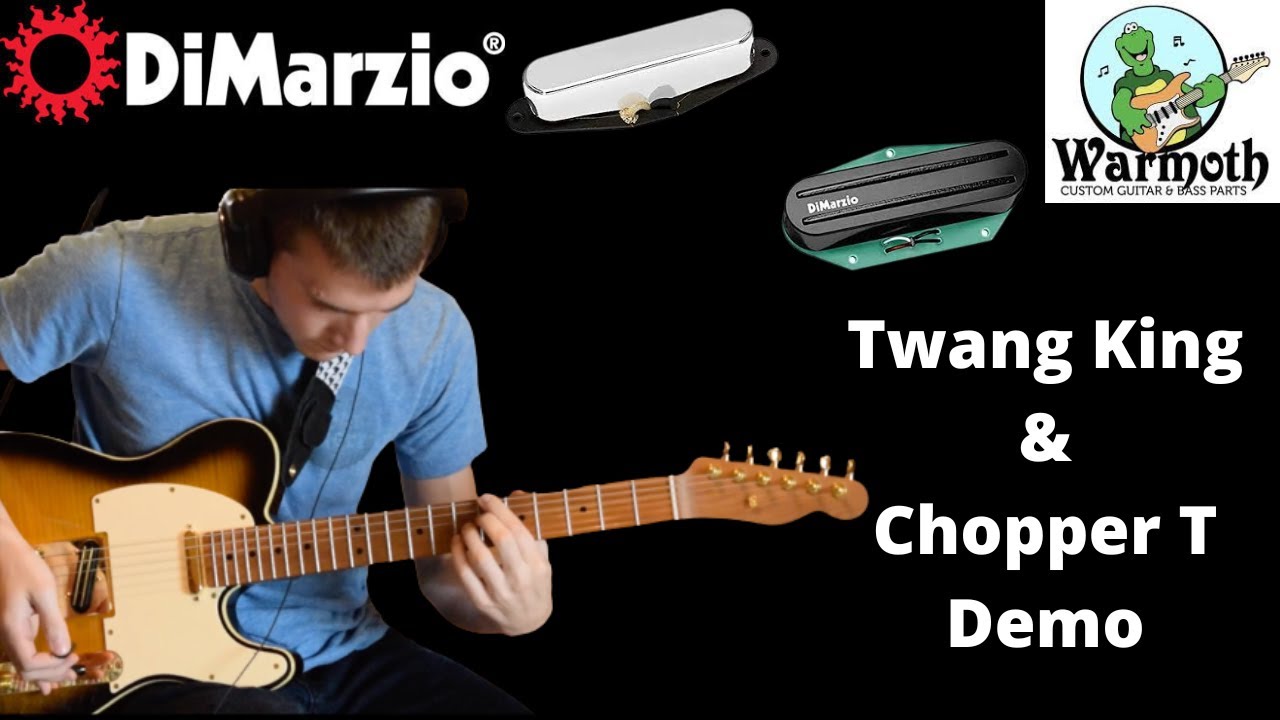 DiMarzio Twang King/Chopper T and Warmoth Telecaster Neck Demo