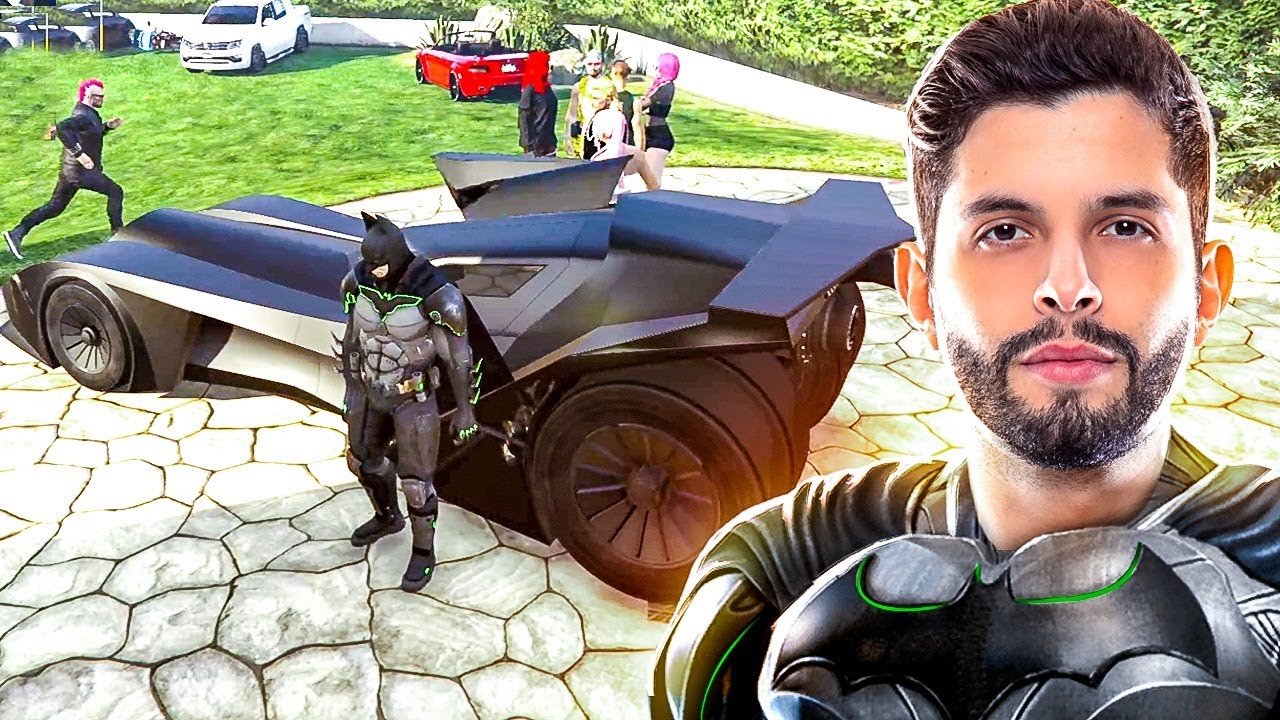 VIREI O BATMAN E TROLLEI GERAL NO GTA RP!!