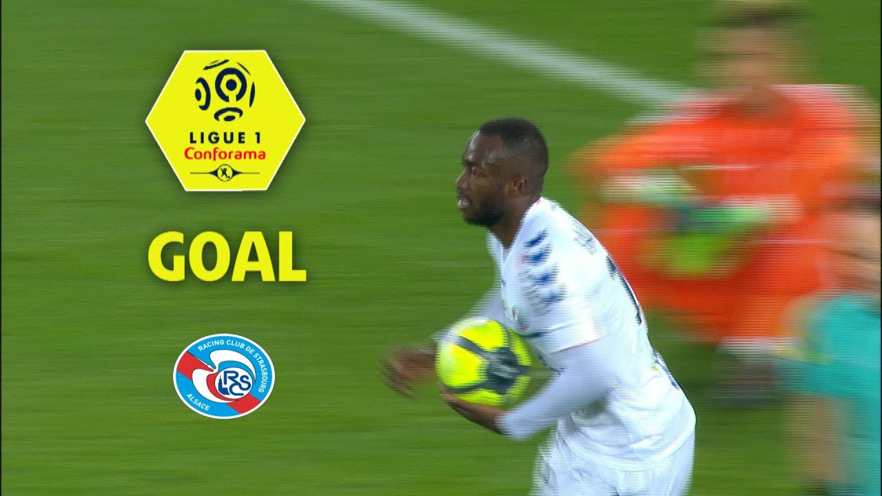 Goal St&eacute;phane BAHOKEN (67') / Paris Saint-Germain - RC Strasbourg Alsace (5-2) / 2017-18