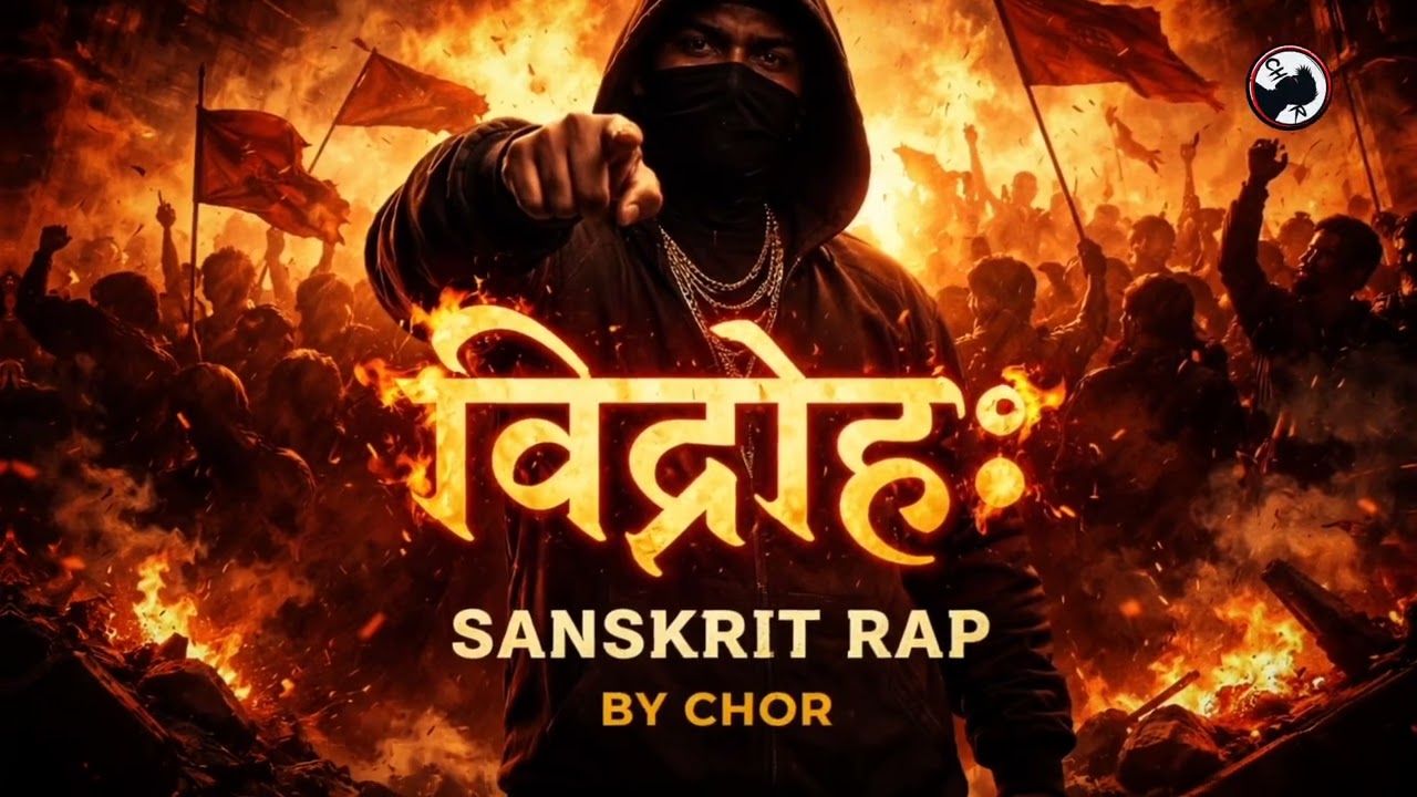 🔥 VIDROHAḤ (विद्रोहः) – The Rebel Voice | Sanskrit × Hindi Rap | Rap By CHOR 🔥