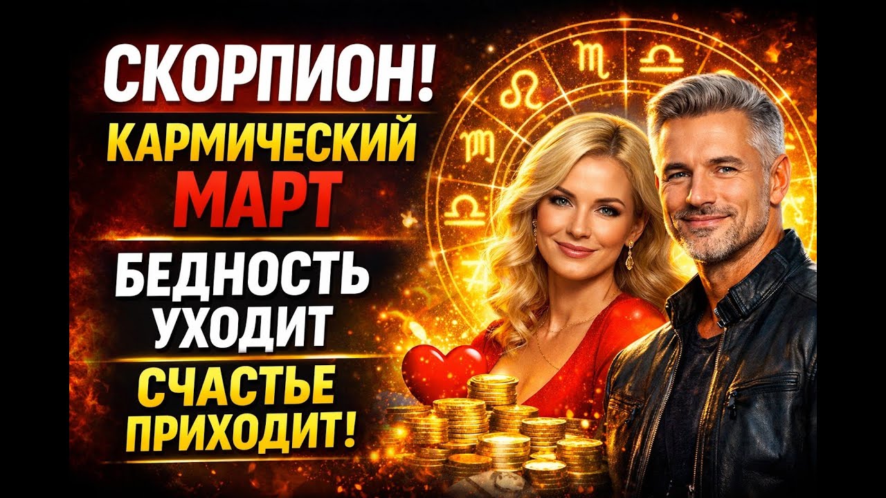 Скорпион СБЫВАЕТСЯ МЕЧТА! Карма закрыта! Враги бегут! Деньги новая жизнь УЖЕ здесь