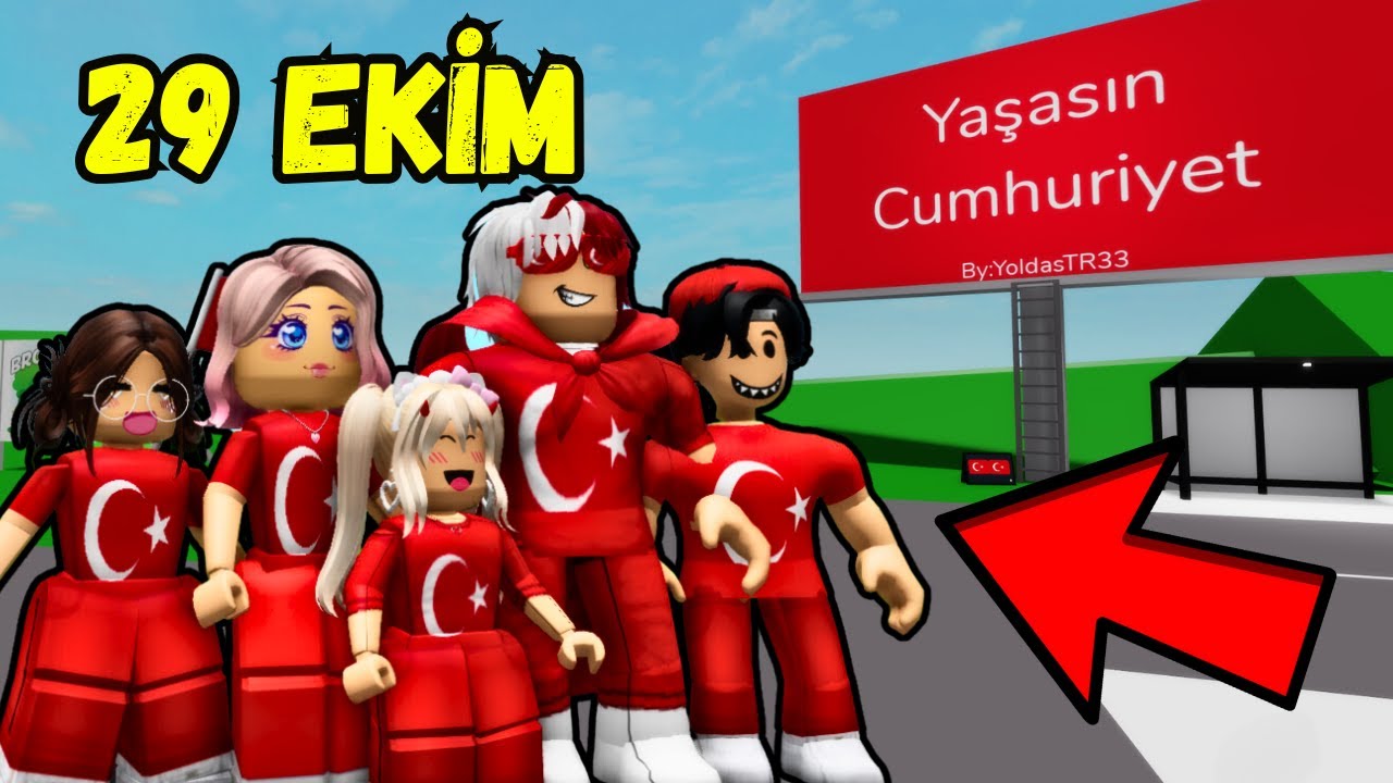 YAŞASIN CUMHURİYET 101. YILIMIZ KUTLU OLSUN😊AYŞEM ECE ARI💥ARIGİLLER🐝ROBLOX BROOKHAVEN🏡RP