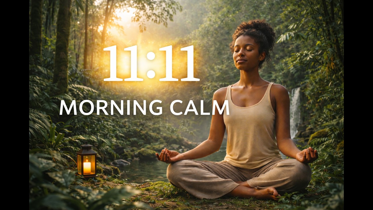 11:11 Morning Meditation 🌿 Rainforest Sanctuary for Calm, Clarity & Mindfulness
