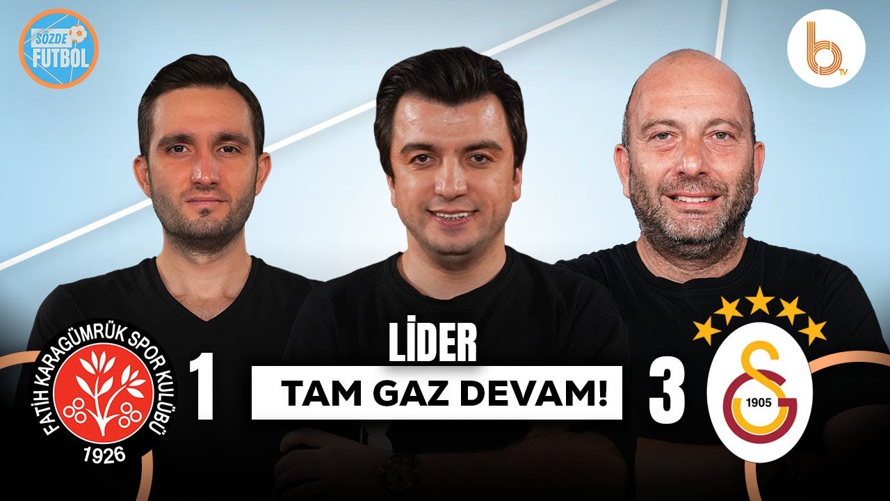 Karagümrük - Galatasaray Maç Sonu | Bışar Özbey, Gökhan Dinç ve Samet Süner