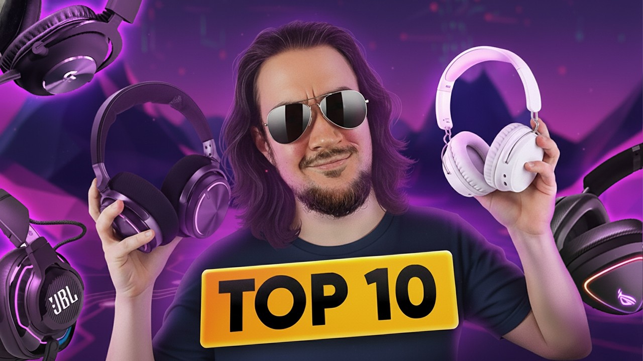 Top 10 MEILLEURS Casques Gamer 2025