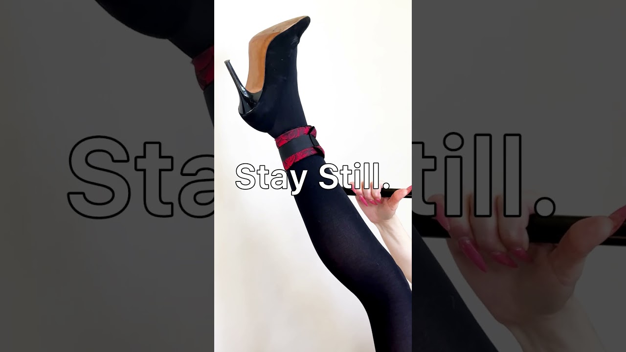 Using a Kinky BDSM Spreader Bar for the 1st Time